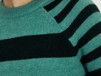 Джемпер прямого силуэта с шерстью