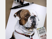 Набор маркеров Sketchmarker Brush 48 Baby style - Нежные тона (48 маркеров в пластиковом кейсе)