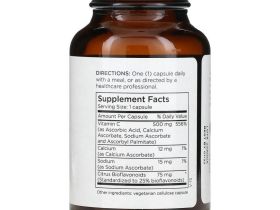 Metabolic Maintenance, Буферный витамин С с биофлавоноидами, 500 мг, 100 капсул