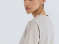 Футболка с цветочным принтом, Бежевый