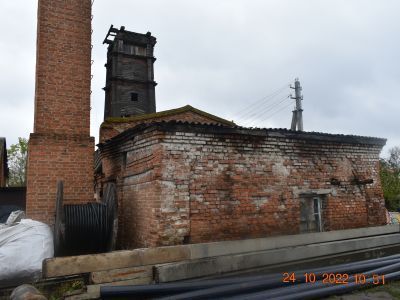 Пожарная часть с каланчей лесного склада