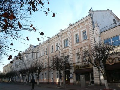 Дом, в котором находился книжный магазин и библиотека С.А.Клестова, откуда Н.С.Клестовым распространялась марксистская литература