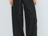 Джинсы Barrel fit, Черный