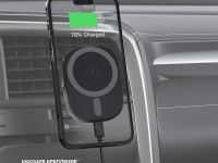 Автомобильный держатель Deppa (55210) Universal QI для смартфона в воздуховод/лобовое стекло 15W (черный)