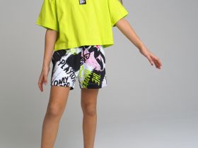 Шорты трикотажные для девочек