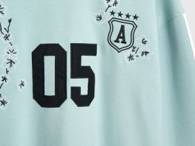 Свитшот с аппликацией для девочек, Зеленый