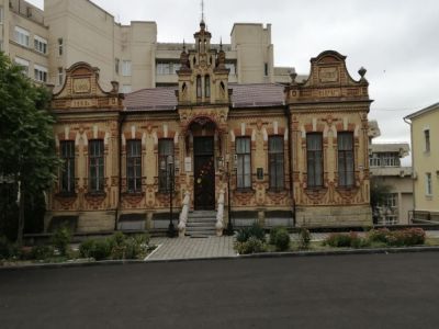 Дача "Качельный курган" чиновника Министерства земледелия А.А.Кирша, где в 1909, 1912, 1917-18 гг. жил и работал композитор С.С.Прокофьев