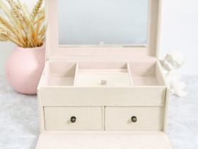 Шкатулка Granelli, бежевая