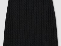 Юбка прямого силуэта с шерстью