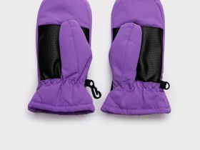 Варежки текстильные для девочек