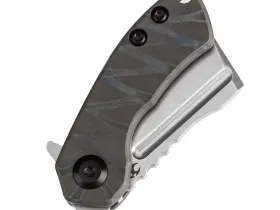 Складной нож Kansept Mini Korvid, сталь S35VN, рукоять Tiger Stripe Flamed Titanium