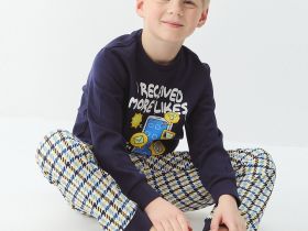 Пижама с длинным рукавом для мальчика