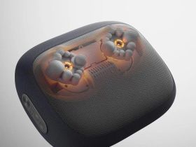 Электрический массажер для спины Xiaomi Mijia Smart Waist Massager (MJYBAMY01YMYY) (черный)