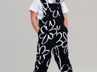 Полукомбинезон детский трикотажный для девочек