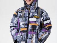 Куртка текстильная с полиуретановым покрытием для мальчиков