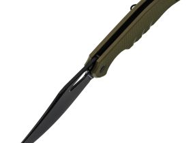 Нож Barmaley Knives Барракуда, сталь VG-10, рукоять G10, оливковый