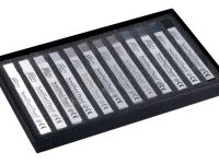 Набор сухой пастели Mungyo "Semi hard pastel" 12 цв (Серые оттенки) полутвердая