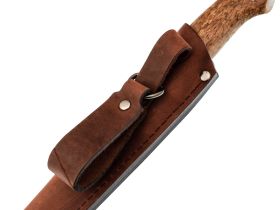 Охотничий нож Воронёнок, сталь M398, рукоять карельская береза