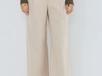 Прямые брюки, Бежевый