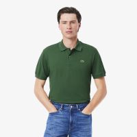 Мужское поло Lacoste из смеси эластичного органического хлопка