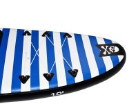 Надувная доска для SUP-бординга ALPHA SUPBOARD PIRATE 10 COMPACT BLUE/BLACK
