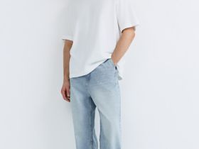 Футболка с объёмным принтом, Белый