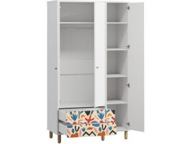 Шкаф детский Трикси 3-105x190 Аппликация