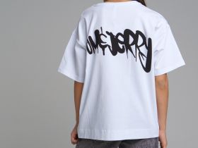 Фуфайка трикотажная для девочек (футболка)