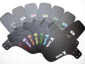 Мини-крыло Gorilla длинное (черный / желтый)