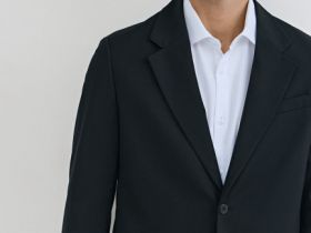 Однобортный пиджак, Черный
