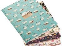 Тетрадь в точку First А5 24 л 90 г, скругленные края, бумага слоновая кость, сшивка