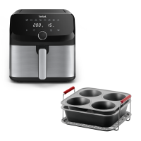 Аэрогриль Easy Fry Mega 7.5 л EY855D10 + Набор аксессуаров J701S344