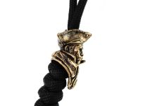 Бронзовая бусина Пират с темляком