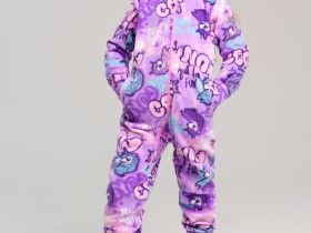 Комбинезон трикотажный для девочек