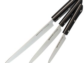 Набор ножей 3 в 1 "Samura HARAKIRI" 11, 23, 85, корроз.-стойкая сталь, ABS пластик
