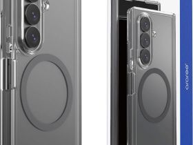Чехол Araree Duple 360 M для Galaxy Z Fold8 Ultra прозрачный+черный