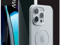 Клип-кейс VLP Element для Apple iPhone 16 Pro Max Серебристый