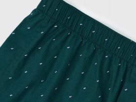 Трусы-боксеры с принтом, Зеленый