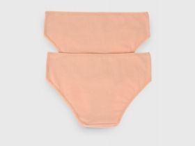 Трусы-брифы, 2 шт., Бежевый