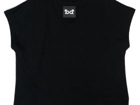 Фуфайка трикотажная для девочек (футболка)