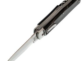 Автоматический многофункциональный нож Mikov Predator, сталь 420, рукоять рог буйвола