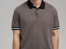 Поло свободного кроя из хлопкового джерси