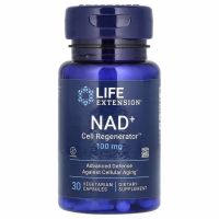Life Extension, регенератор НАД и клеток, 100 мг, 30 вегетарианских капсул