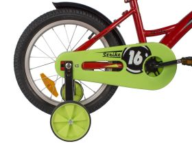 Детский велосипед Novatrack Strike 16, год 2022, цвет Фиолетовый