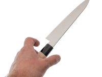 Кухонный Шеф нож Tojiro ZEN FD-563, сталь VG-10, рукоять дерево