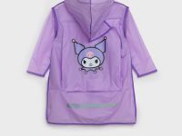 Плащ из полимерного материала для девочек (дождевик)