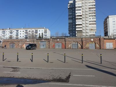 Кладовые под набережной реки Енисей