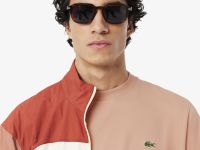 Мужская хлопковая футболка Lacoste с коротким рукавом