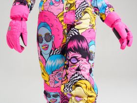 Зимние перчатки для девочки