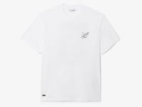 Мужская хлопковая футболка Lacoste Classic Fit